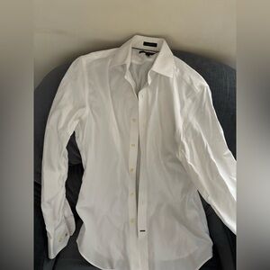 Men's White Dress Shirt Banana Republic XS